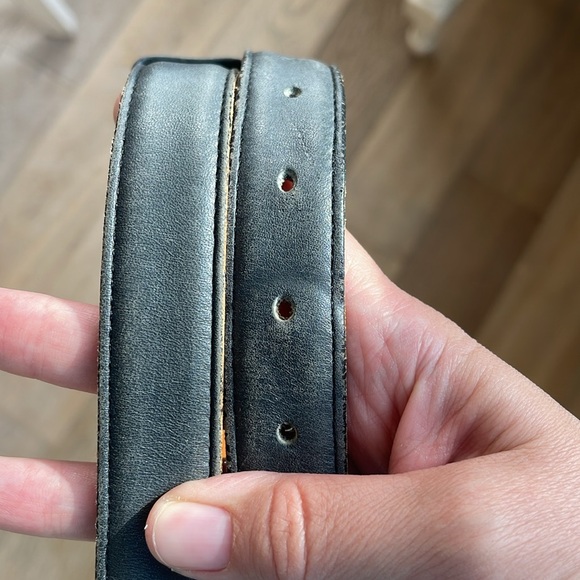 Vintage Coach Navy Belt - Picture 8 of 8